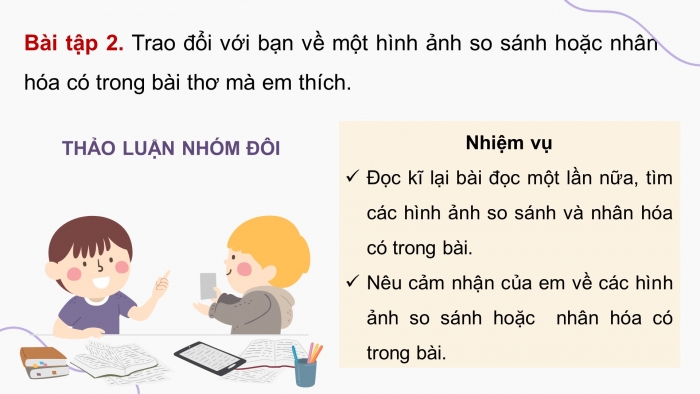 Giáo án điện tử Tiếng Việt 4 chân trời: Ôn tập cuối năm học