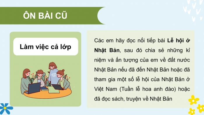 Giáo án điện tử Tiếng Việt 4 kết nối Bài 30 Đọc: Ngày hội