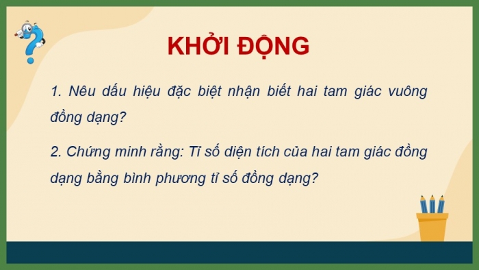 Giáo án điện tử Toán 8 cánh diều Chương 8 Bài 10: Hình đồng dạng trong thực tiễn