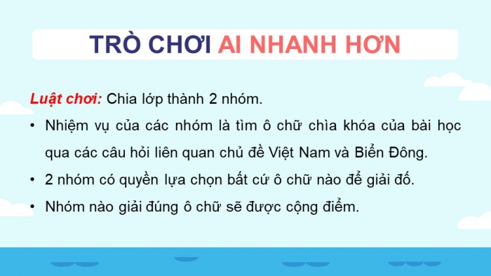 Giáo án điện tử Lịch sử 11 kết nối Bài 13: Việt Nam và Biển Đông (P1)