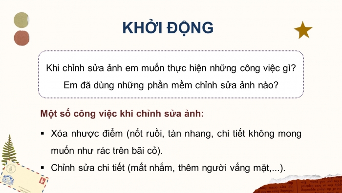 Giáo án điện tử Tin học ứng dụng 11 kết nối Bài 27: Công cụ vẽ và một số ứng dụng