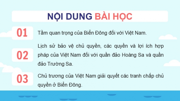 Giáo án điện tử Lịch sử 11 kết nối Bài 13: Việt Nam và Biển Đông (P3)