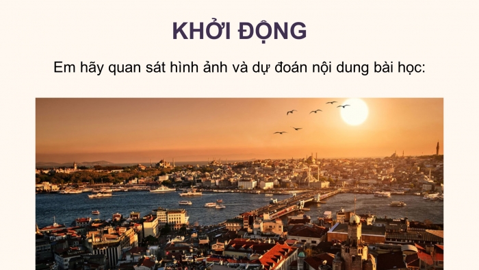 Giáo án điện tử Tiếng Việt 4 chân trời CĐ 8 Bài 6 Đọc: Thành phố nối hai châu lục