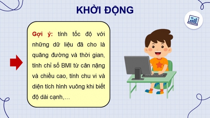 Giáo án điện tử Tin học 8 cánh diều Chủ đề F Bài 3: Sử dụng biểu thức trong chương trình