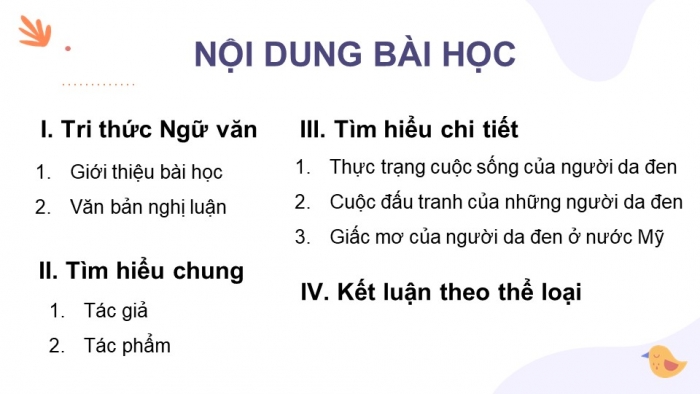 Giáo án điện tử Ngữ văn 11 cánh diều Bài 9 Đọc 1: Tôi có một giấc mơ