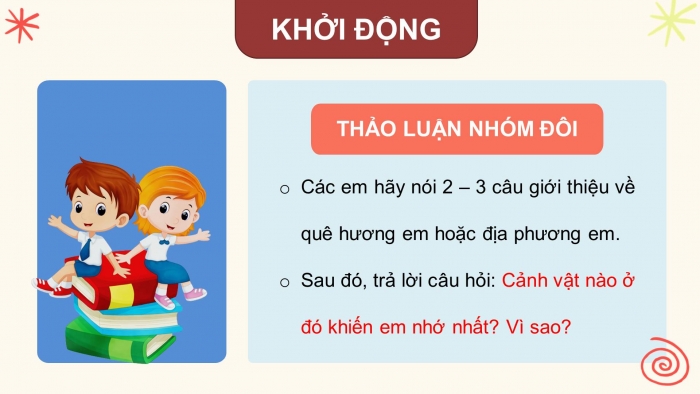 Giáo án điện tử Tiếng Việt 4 kết nối Bài 17 Đọc: Cây đa quê hương