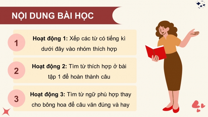 Giáo án điện tử Tiếng Việt 4 kết nối Bài 27 Luyện từ và câu: Luyện tập lựa chọn từ ngữ