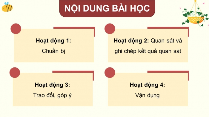 Giáo án điện tử Tiếng Việt 4 kết nối Bài 19 Viết: Quan sát cây cối