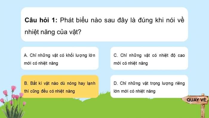 Giáo án điện tử KHTN 8 cánh diều: Bài tập chủ đề 6