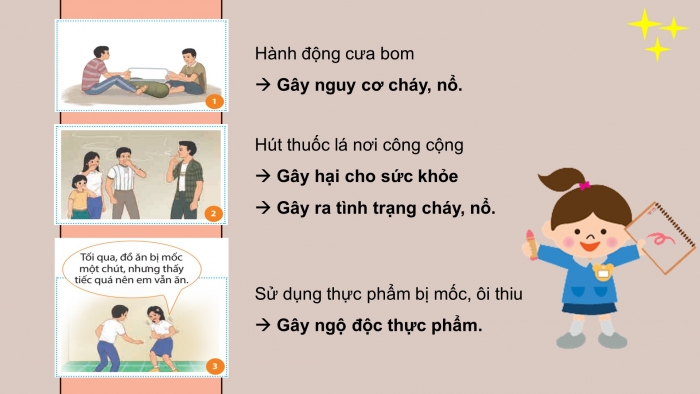 Giáo án điện tử Công dân 8 chân trời Bài 9: Phòng ngừa tai nạn vũ khí, cháy, nổ và các chất độc hại