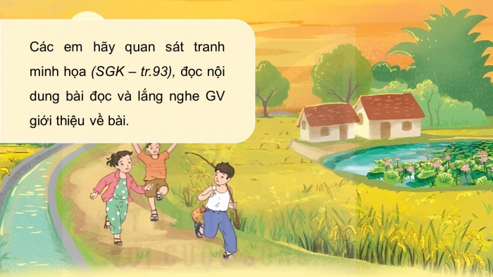 Giáo án điện tử Tiếng Việt 4 kết nối Bài 20 Đọc: Chiều ngoại ô