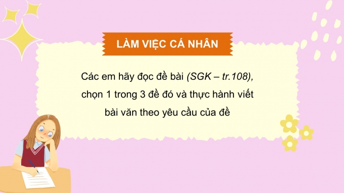 Giáo án điện tử Tiếng Việt 4 kết nối Bài 23 Viết: Viết bài văn miêu tả cây cối