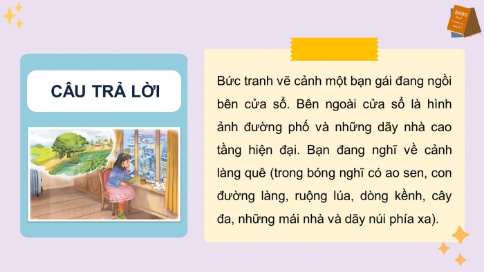 Giáo án điện tử Tiếng Việt 4 kết nối Bài 24 Đọc: Quê ngoại