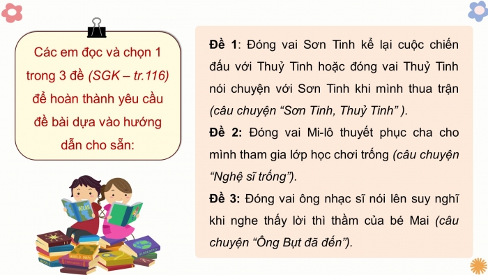 Giáo án điện tử Tiếng Việt 4 kết nối Bài 25 Viết: Viết đoạn văn tưởng tượng