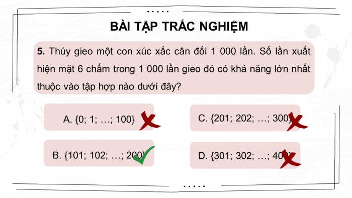 Giáo án điện tử Toán 8 chân trời: Bài tập cuối chương 9