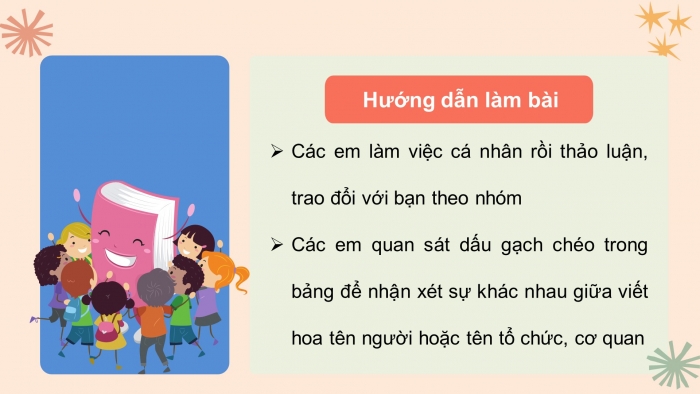 Giáo án điện tử Tiếng Việt 4 kết nối Bài 23 Luyện từ và câu: Luyện tập viết tên cơ quan, tổ chức