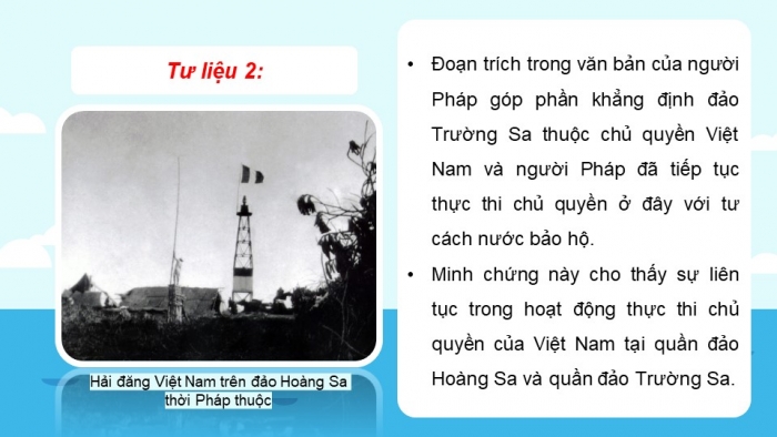 Giáo án điện tử Lịch sử 11 kết nối Bài 13: Việt Nam và Biển Đông (P2)