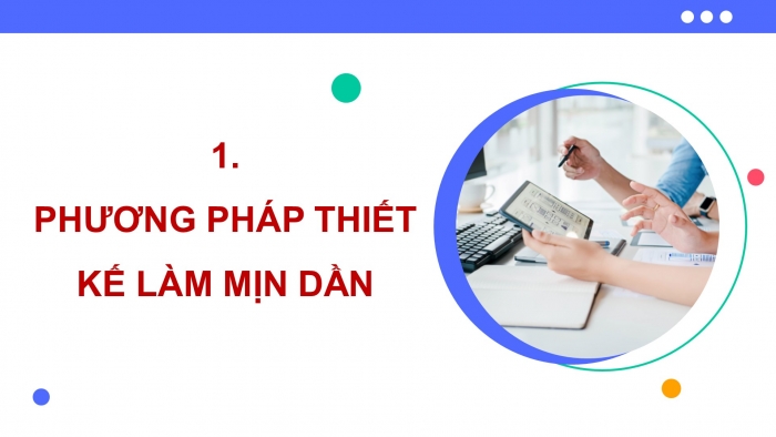 Giáo án điện tử Khoa học máy tính 11 kết nối Bài 26: Phương pháp làm mịn dần trong thiết kế chương trình