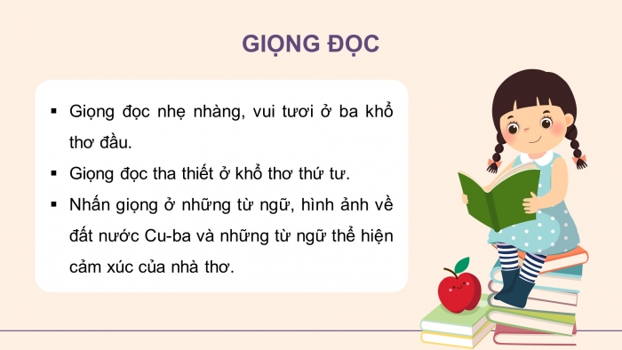 Giáo án điện tử Tiếng Việt 4 chân trời CĐ 7 Bài 3 Đọc: Từ Cu-ba