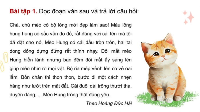 Giáo án điện tử Tiếng Việt 4 chân trời CĐ 7 Bài 4 Viết: Viết đoạn văn cho bài văn miêu tả con vật