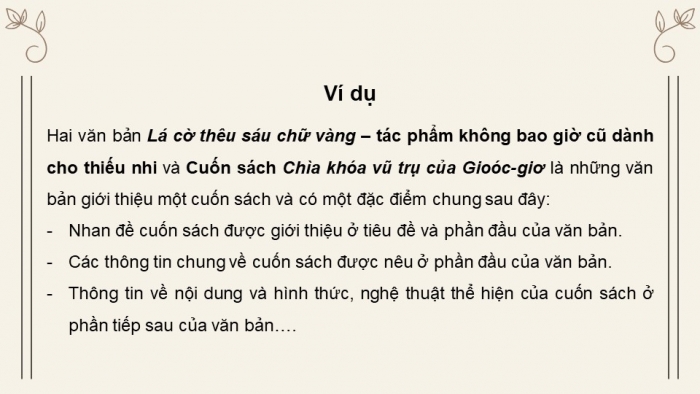 Giáo án điện tử Ngữ văn 8 cánh diều Bài 10 Viết: Viết bài giới thiệu một cuốn sách