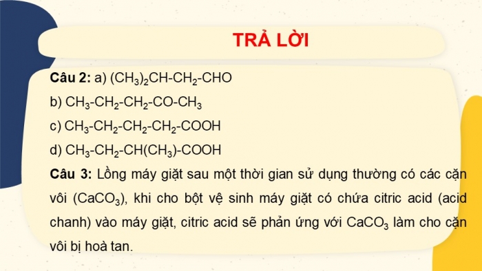 Giáo án điện tử Hoá học 11 kết nối Bài 25: Ôn tập chương 6