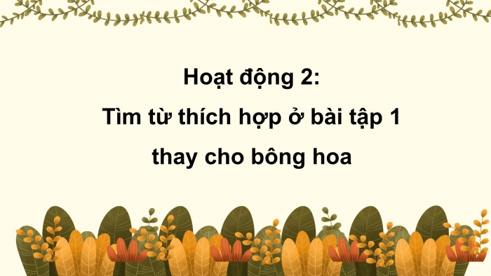 Giáo án điện tử Tiếng Việt 4 kết nối Bài 25 Luyện từ và câu: Lựa chọn từ ngữ