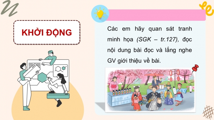 Giáo án điện tử Tiếng Việt 4 kết nối Bài 29 Đọc: Lễ hội ở Nhật Bản