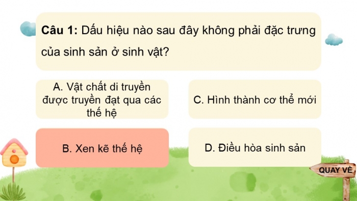 Giáo án điện tử Sinh học 11 chân trời: Ôn tập Chương 4