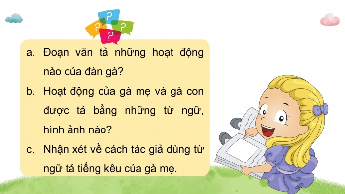 Giáo án điện tử Tiếng Việt 4 chân trời CĐ 7 Bài 5 Viết: Luyện tập viết đoạn văn cho bài văn miêu tả con vật