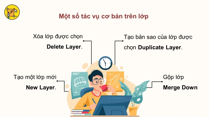 Giáo án điện tử Tin học ứng dụng 11 kết nối Bài 27: Công cụ vẽ và một số ứng dụng