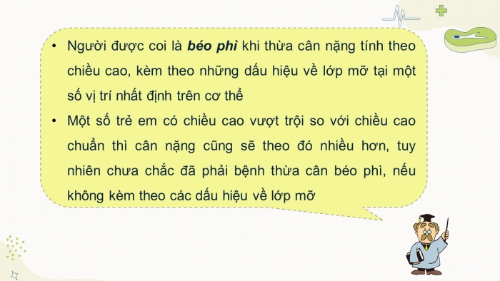 Giáo án điện tử Khoa học 4 kết nối Bài 25: Một số bệnh liên quan đến dinh dưỡng