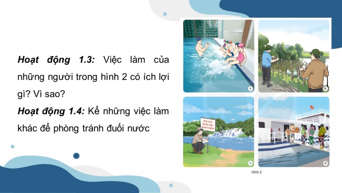 Giáo án điện tử Khoa học 4 kết nối Bài 27: Phòng tránh đuối nước 