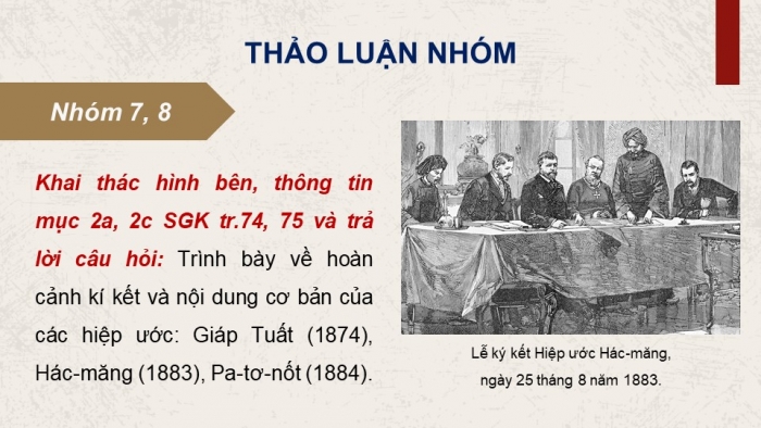 Giáo án điện tử Lịch sử 8 cánh diều Bài 16: Việt Nam nửa sau thế kỉ XIX (P2)