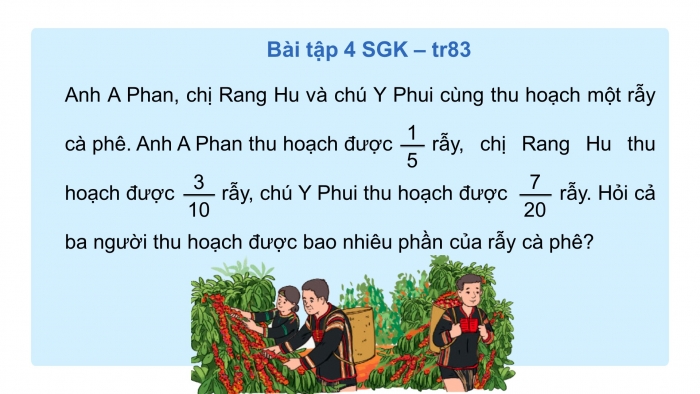 Giáo án điện tử Toán 4 kết nối Bài 62: Luyện tập chung