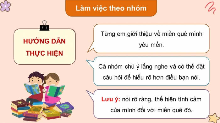 Giáo án điện tử Tiếng Việt 4 kết nối Bài 18 Nói và nghe: Những miền quê yêu dấu