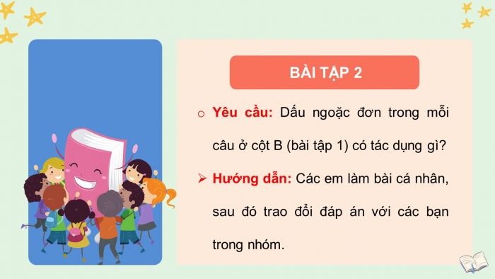 Giáo án điện tử Tiếng Việt 4 kết nối Bài 21 Luyện từ và câu: Dấu ngoặc đơn 