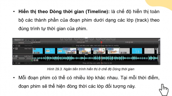 Giáo án điện tử Tin học ứng dụng 11 kết nối Bài 29: Khám phá phần mềm làm phim