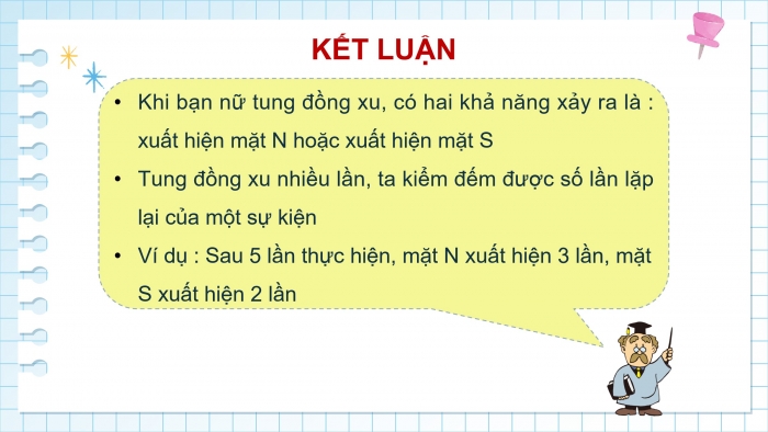 Giáo án điện tử Toán 4 cánh diều Bài 89: Kiểm đếm số lần xuất hiện của một sự kiện