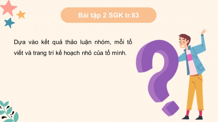 Giáo án điện tử Tiếng Việt 4 cánh diều Bài 16 Góc sáng tạo: Lập kế hoạch nhỏ; Tự đánh giá: Đoàn tàu mang tên Đội