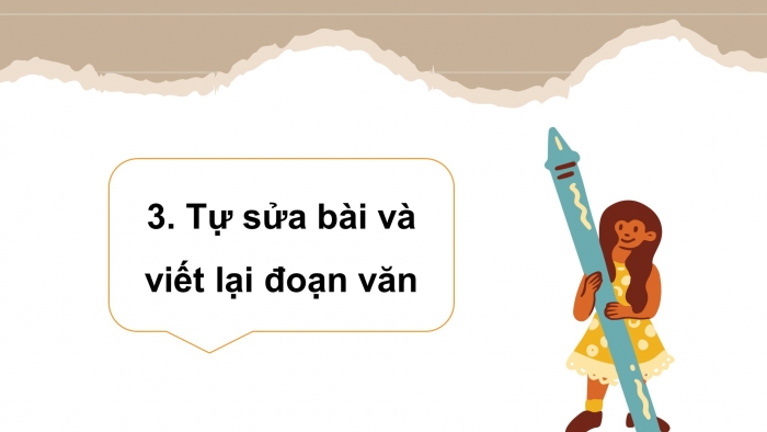 Giáo án điện tử Tiếng Việt 4 cánh diều Bài 17 Viết 2: Trả bài viết báo cáo