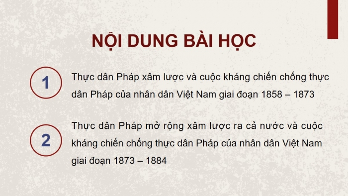 Giáo án điện tử Lịch sử 8 chân trời Bài 20: Cuộc kháng chiến chống thực dân Pháp xâm lược của nhân dân Việt Nam (1858 - 1884) (P1)
