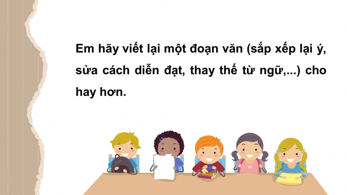 Giáo án điện tử Tiếng Việt 4 cánh diều Bài 17 Viết 2: Trả bài viết báo cáo