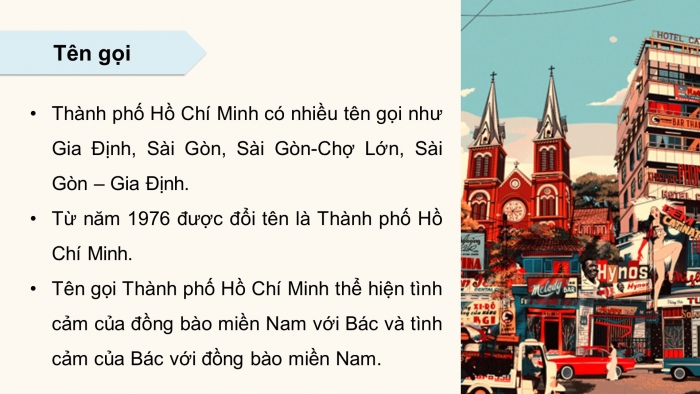 Giáo án điện tử Lịch sử và Địa lí 4 kết nối Bài 27: Thành phố Hồ Chí Minh
