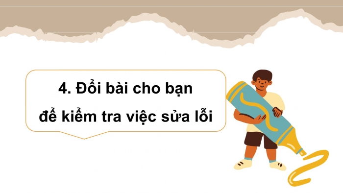 Giáo án điện tử Tiếng Việt 4 cánh diều Bài 17 Viết 2: Trả bài viết báo cáo