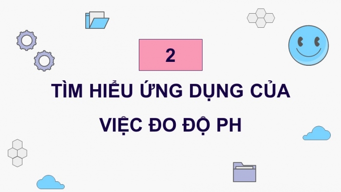 Giáo án điện tử Toán 11 chân trời HĐ thực hành và trải nghiệm Bài 2: Ứng dụng lôgarit vào đo lường độ pH của dung dịch