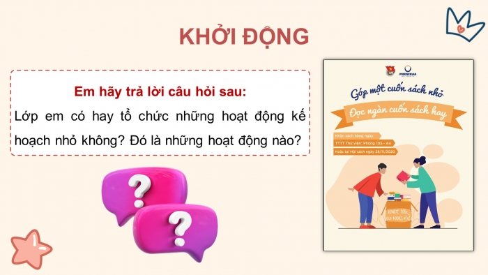 Giáo án điện tử Tiếng Việt 4 cánh diều Bài 16 Góc sáng tạo: Lập kế hoạch nhỏ; Tự đánh giá: Đoàn tàu mang tên Đội