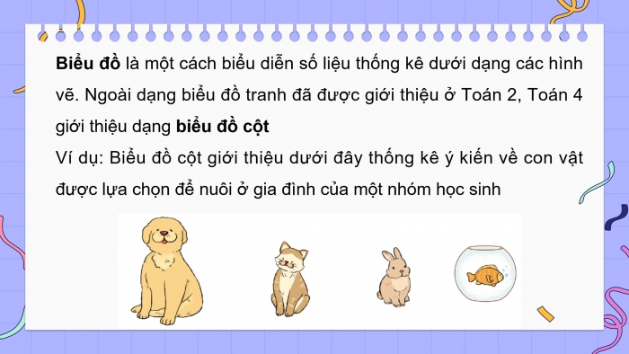 Giáo án điện tử Toán 4 cánh diều Bài 88: Biểu đồ cột