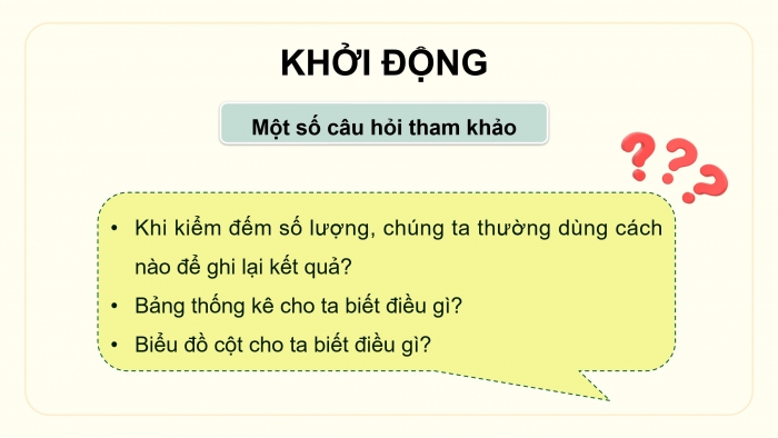 Giáo án điện tử Toán 4 cánh diều Bài 95: Ôn tập về một số yếu tố thống kê và xác suất 