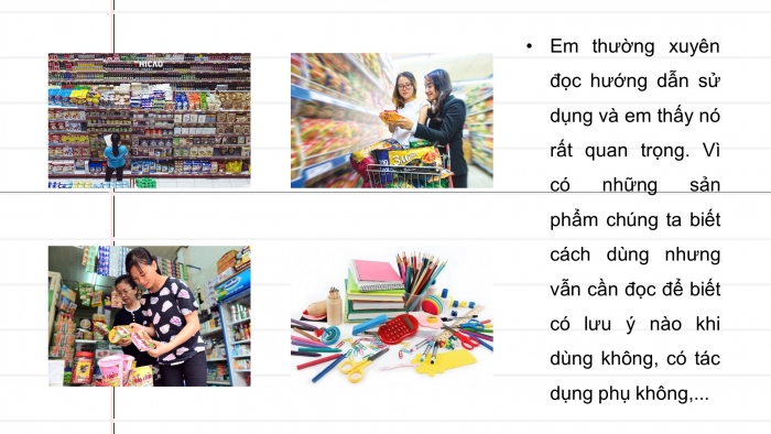 Giáo án điện tử Tiếng Việt 4 cánh diều Bài 17 Viết 1: Viết hướng dẫn sử dụng một sản phẩm